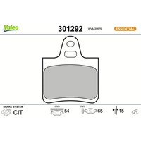 Valeo 301292 Bremsbelagsatz FüR Citroen Xantia XM CX MA Y3 Y4 X1 X2