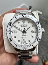 Eterna KonTiki mechanical Automatic diver Watch 200m Diamond Dial Swiss made 