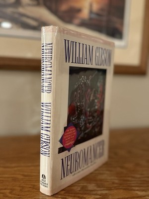 Neuromancer   William Gibson (1994, Hardcover) 10th Anniversary Edition, HCDJ VG