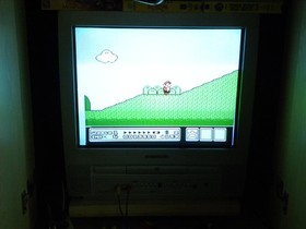 Paquete de consola Nintendo NES con 2 controladores Mario 3 Captain Skyhawk Game Genie