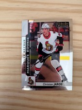 2017-18 O-Pee-Chee Platinum #169 Christian Jaros RC - Ottawa Senators
