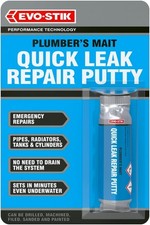 Instant Plumbing Repairs with Plumber's Mait 50g - Fast, Waterproof Epoxy Putty