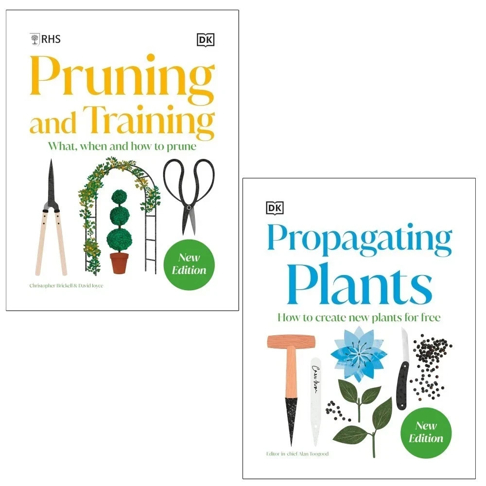 RHS Propagating Plants,RHS Pruning and Training 2 Books Collection Set HB NEW - Image 3