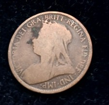 VICTORIAN HALF PENNY 1900