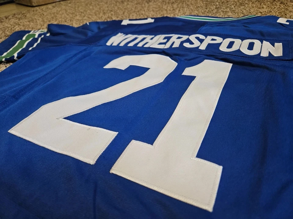 Devon Witherspoon #21 Seattle Seahawks RETRO Limited Foto 2 de 3
