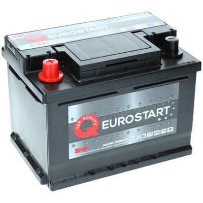 Autobatterie 12V 60Ah 560A/EN +Links Eurostart SMF Batterie ersetzt 55 57 62Ah