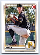 Nick Garcia 2020 1st Bowman Draft #BD-90 Pittsburgh Pirates Baseball Card