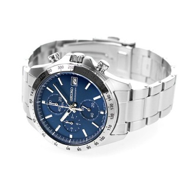 SEIKO スピリット クロノグラフSBTR023【美品】 Seiko Spirit Blue Men's Watch - SBTR023 for sale online | eBay