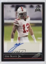 2021 Leaf Memories 1992 Base Silver Spectrum 2/5 Gee Scott Jr #BG-GSJ Auto 1b8