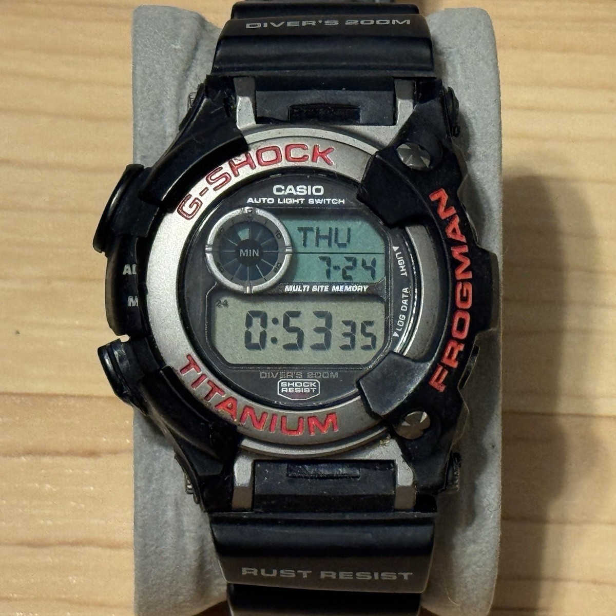9900 Frogman Casio Titanium Case G Shock Dw 9900 Casio Frogman G