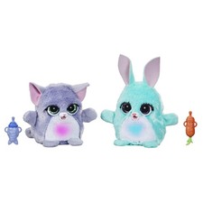 FurReal Fuzzalots Kitty and Bunny Color 2 Piece Assortment, Multi color