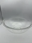 PYREX 326 Clear Glass Large Dish 4.0 L Mixing Bowl 11.75" Vintage