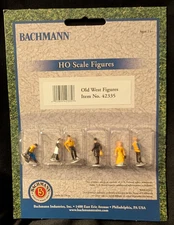 Bachmann Mini-People Old West Figures #42335, HO / 1:87 scale, new in package
