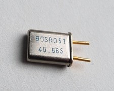 Ersatzteil Modelcraft Empfängerquarz Quarz 40.665 MHz Doppel Superhet Conrad
