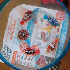 ZURU Robo Fish Playset Multicolor Water Robotic Pets w extra Fish + Sea Turtle