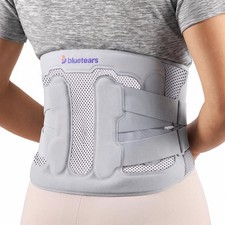 Adjustable Back Support Brace for Lower Back Pain Relief - Comfort Stability