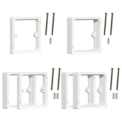 Single Gang Receptacle Outlet Box Extenders for Fixing Wall Electrical Outlet