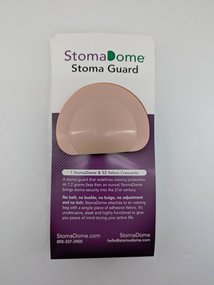 Stoma Guard For Any Ostomy Bag User -  1 Stoma Guard & 52 Replacement Crescents