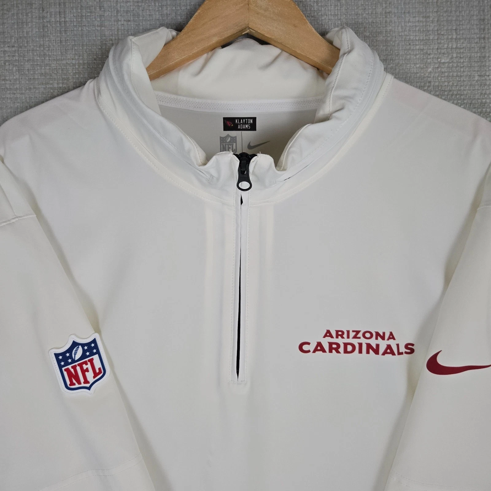 COACH Giacca NIKE Team Issued taglia 3XL Klayton Adams Cowboys OC da uomo AZ Cardinals