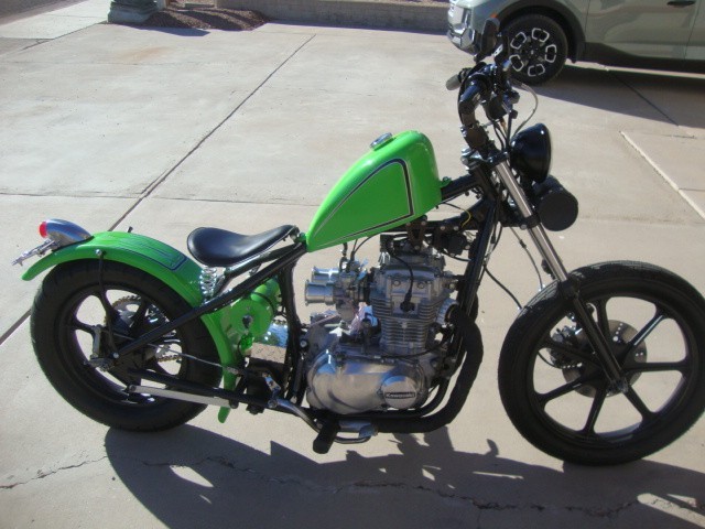 1983 Kawasaki VooDoo Customs Bobber. 