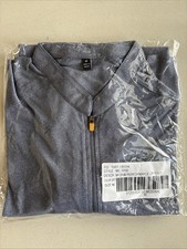McDonald s Men s Apparel Collection Performance Zip Polo Shirt Gray MC305 Medium