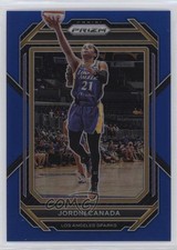 2023 Panini Prizm WNBA Blue Prizm 4/175 Jordin Canada #63 7m3