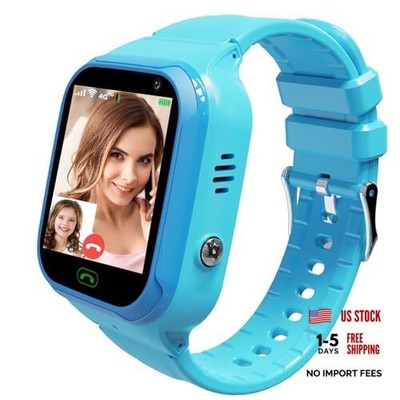 Blue 4G Kids Smart Watch with GPS Tracker & Video Calling - Blue