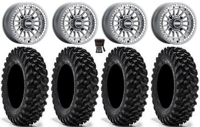Metal FX Delta Bdlk CC 15'' Wheels Gm 30'' Warrior XT Tires Pioneer 1K / Talon