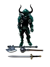 Mythic Legions Four Horseman KITBASH Green Armory Knight Action Figure (Ga)