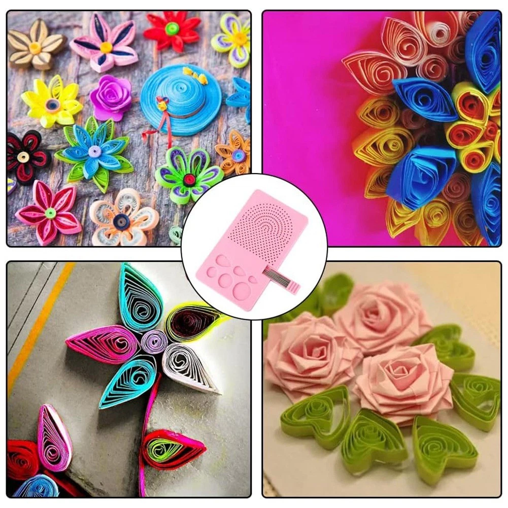 Guide Quilling Board Portable Quilling Knitting Board Grid Guide Winding7367
