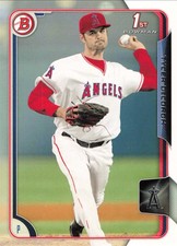 Tyler DeLoach 2015 Bowman #BP46 Los Angeles Angels