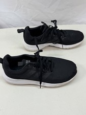 Adidas Women's Cloudfoam Size 6.5 Running Shoes Art BB6896 Black Ortholite