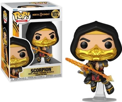Funko POP! MORTAL KOMBAT 11 FATALITY POP Games 1072 Scorpion
