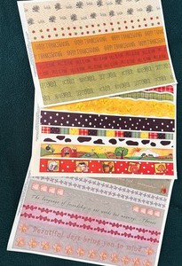 3 Vintage Current Border Sheets - 10 Borders on each Page - 30 Total - New - L