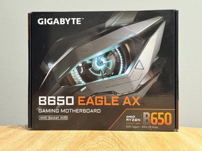 GIGABYTE B650 EAGLE AX AM5 LGA 1718 AMD B650 ATX , DDR5 Triple M.2 Motherboard