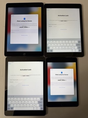 iPad Mini 4th gen 128gb LTE- iPad Air 2nd Gen 16gb LTE - iPad Air 1st Gen 16gb