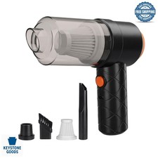 Powerful Cordless Handheld Car & Home Vacuum with HEPA Filter & Accessories