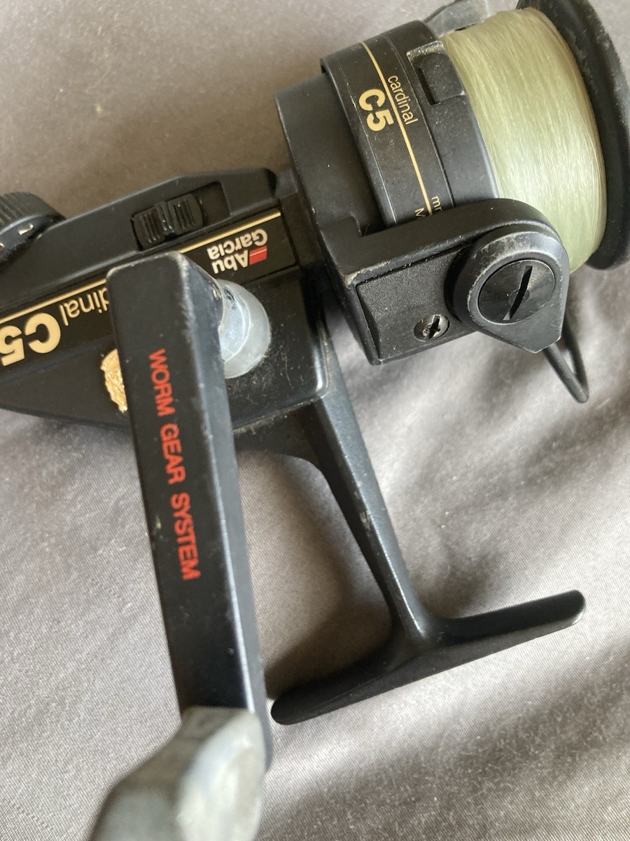 1984 Vintage Abu Garcia Cardinal C5 Fishing Reel made in Japan