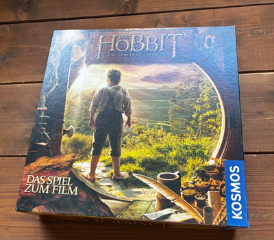 Der Hobbit (Eine unerwartete Reise) Spiel zum Film Kosmos 2012 Brettspiel