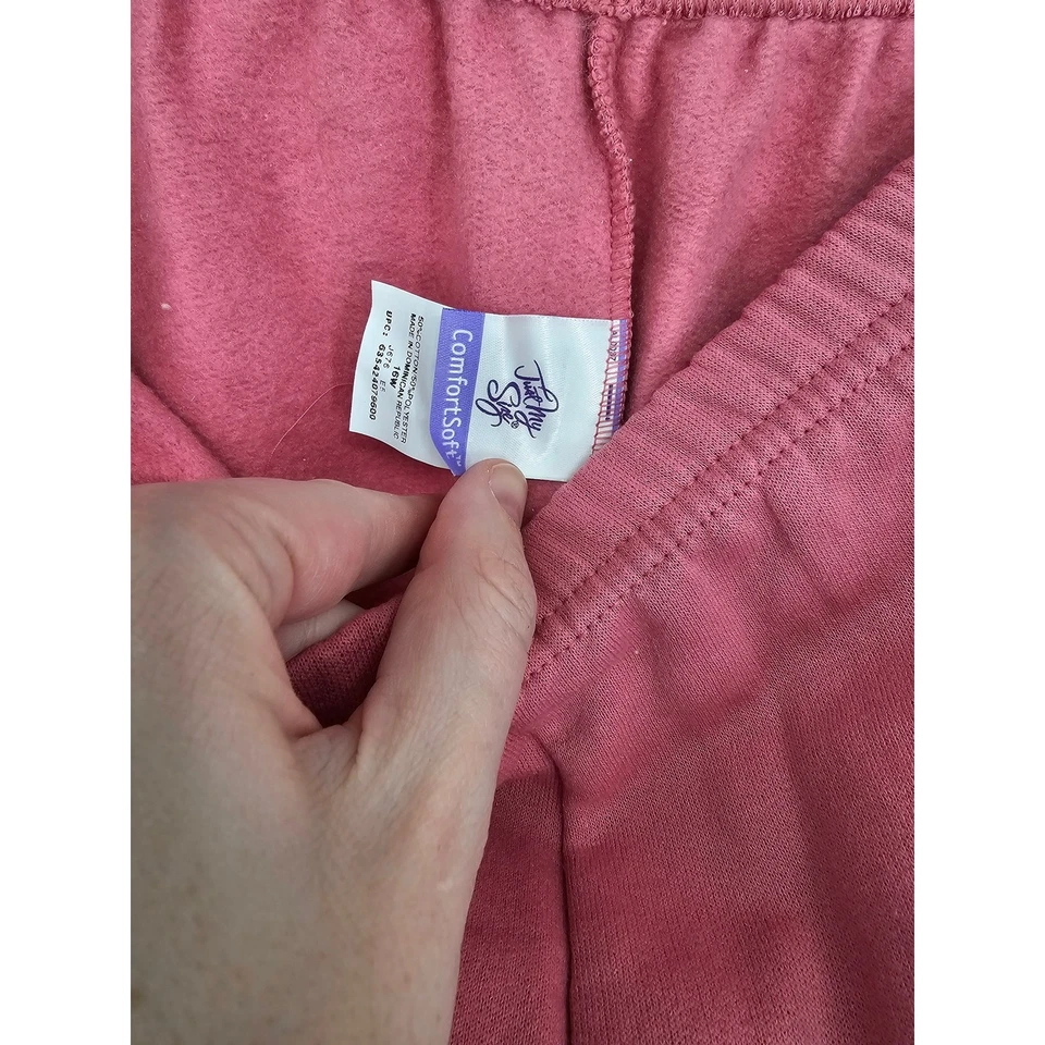 JMS ust My Size Women's Pink Elastic Waist Casual Cotton High Rise Size 16W - Image 3 of 4