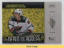 2023-24 Credentials Debut Ticket Access Horizontal Yellow Damien Giroux READ 9be