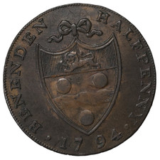 T*a様 1794年英国ケント州ランバーハースト ハーフペニー・トークン﻿銅貨 1794 Year UK Half Pennies for sale | eBay