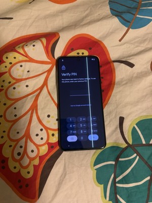 Google Pixel Eight Obsidian Black For Parts Red Description ￼