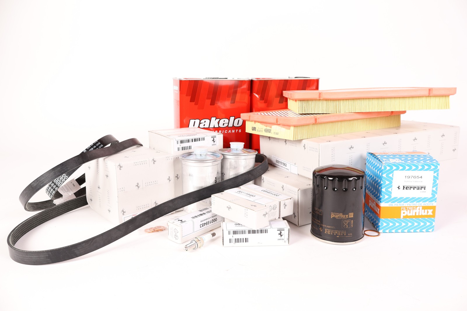 355sk3 Ferrari 355 (2.7) service kit - Oil filter, sump plug gasket, air