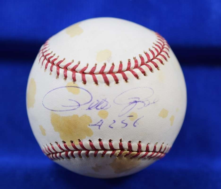 Pete Rose PSA DNA Autograph Major League OML Signed Baseball 4256