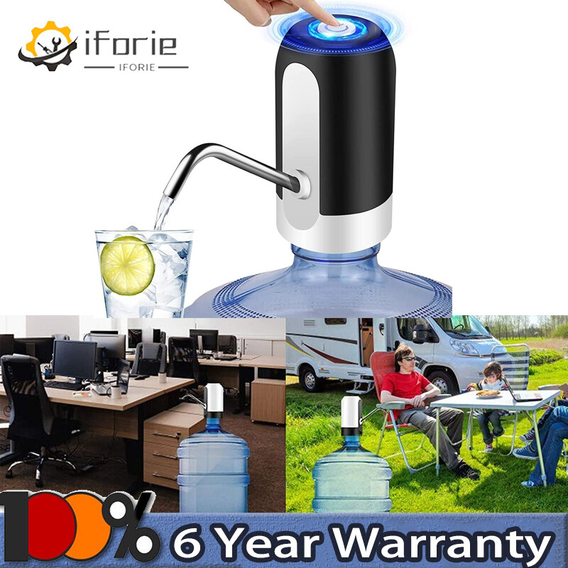 New Automatic Universal Electric Water Dispenser Pump 5 Gallon USB Bottle Switch