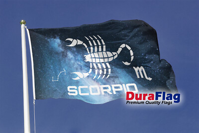 Skorpion DuraFlag mit Clips (5 Fuß x 3 Fuß)