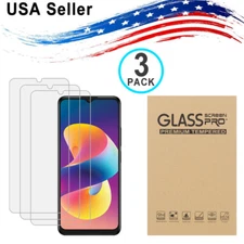 3PK TCL 50 XL XE LE 5G Tempered Glass Screen Protector