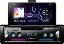 Pioneer SPH-20DAB-AN con antenna DAB, autoradio 1 DIN con RDS e DAB+, Bluetooth,