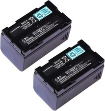  2 Pack New BDC70 Battery 7.2V 5240mAh For Sokkia Top-con Total Station and GPS